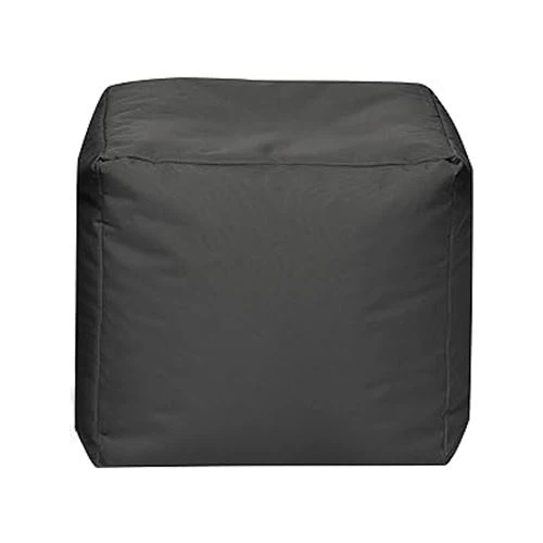 Черный квадратный чехол для дивана Bean Bag