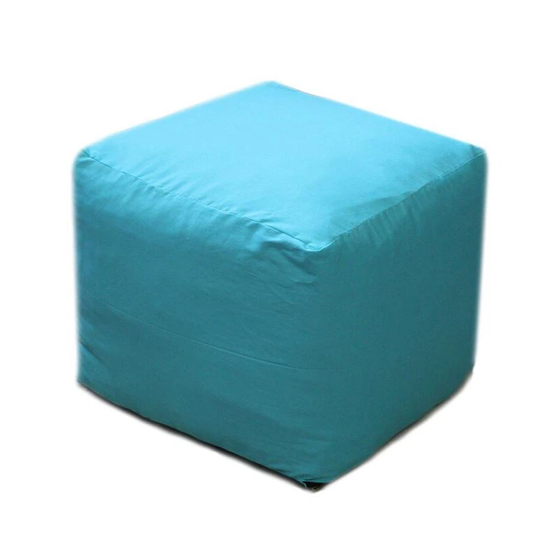 Синий квадратный чехол для дивана Bean Bag