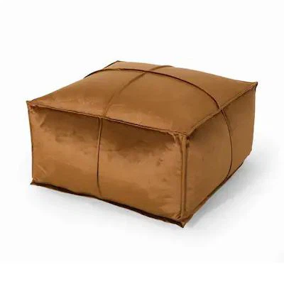 Вельветовый квадратный чехол для дивана Bean Bag