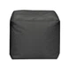 Черный квадратный чехол для дивана Bean Bag